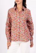 Chemise en coton fleurie